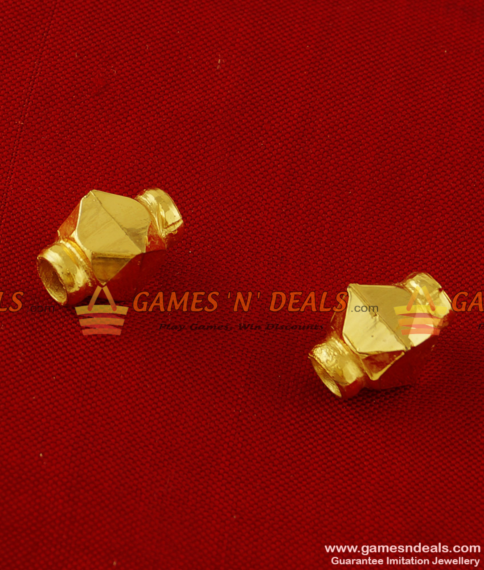 gold gundu earrings price